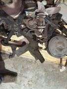 Pallet Of Model T/A Parts, Fans, Hubs, Leaf Spring, Mirrors, Other Small Pa