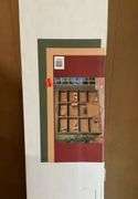 Door wall unit finished in rich royal oak 9 1/16 long x 24 wide x 66 high