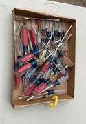 Flat of craftsman screwdrivers