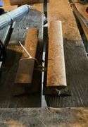 (2) chunks of Railroad iron