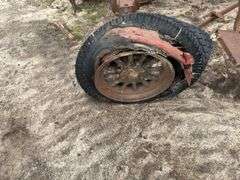 Ford Model T/A Frame with axles, driveline, engine(condition unknown) and t