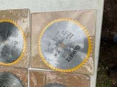 Box of 7 12" DeWalt saw blades