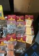2 boxes of train related accessories