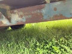 !!!!!1986 Reid-Haul 7’x15’ Deck Over, Tri-Axle Trailer, Pintle Hitch, Steel