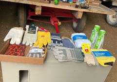 Gloves and car wash material