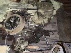 Pallet Of Assorted Model T/A Parts, Engine Block that Is t Free, Transmissi