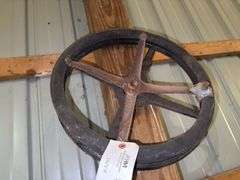 (2)Used Steering Wheels possibly from Ford Model T/A
