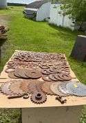 Flat of washers & saw blades