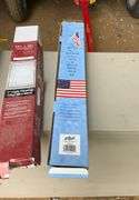 American flag, 32 x 24 window blinds, and extra arm grabber