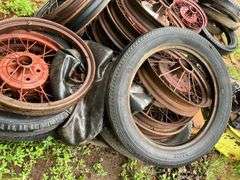Ford Model A/T Wire Spoked Wheels, Other Parts