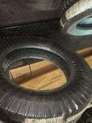 (2) Firestone 4.75/5.00-19 White Wall Tires, New/Unused