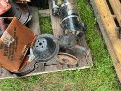 Assorted Automotive Parts, Differential Parts, Heater Core, GM V8 Manifold