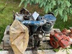 Air Cooled Diesel Engine, Air Cooled Gasoline Engine with Pump - Both are F