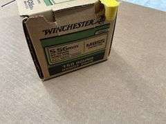 150 rounds Winchester 5.56MM Ammo, 60 grain, 3060 