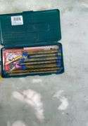 Flat of hammer drill bits
