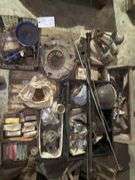 Pallet Of Assorted Model T/A Parts, Pistons, Pressure Plate, Cam, Alternato