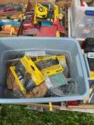 Tote of misc hardware