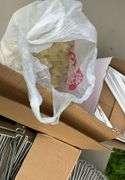 2 boxes of shelving brackets & hooks