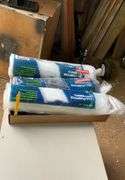 3 rolls of plastic