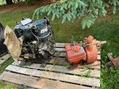 Air Cooled Diesel Engine, Air Cooled Gasoline Engine with Pump - Both are F