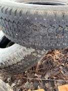 (2) Firestone 245/75/16 tires (good tread);(2) 225/75/15 tires