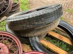 Assorted 5 Bolt Spoked Wheels, 19” Tires