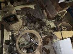 Pallet Of Assorted Model T/A Parts, Engine Block that Is t Free, Transmissi