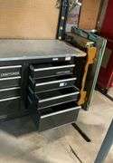 Craftsman workbench w/ power strips and lights 8 drawer 54 wide top