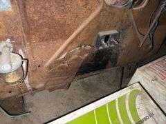 Ford Model T/A Front Windshield Cowling with gas tank