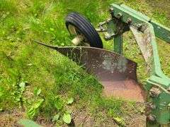 John Deere 2x14" Pull Type Plow, Hydraulic Lift, Coulters