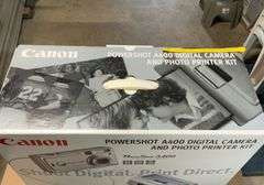 Cannon powershot A400 digital camera and photo printer