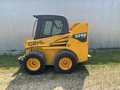 Gehl Model 5240 Skid Loader, 1047 2nd Owner Hours, E Series, Power-A-Tach, 