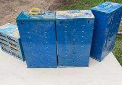 4 parts bins w/contents