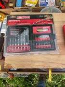 Flat of craftsman 21pc drill & drive set, power strips, sheffield 24 LED wo