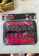 Craftsman aluminum mini jack, utility knife , tape measure