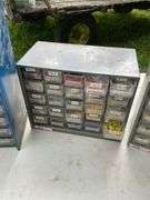 3 parts bins w/contents