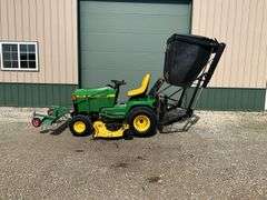 2000 John Deere Model 445 Garden Tractor,60” Deck,V-Twin Gas Motor,Front/Re