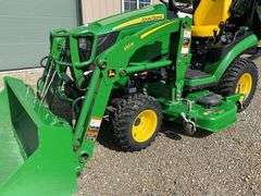 John Deere 1025 R Tractor, 150 One Owner Hrs, MFD,Diesel,60” Auto Connect D