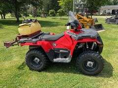 !!! 2019 Polaris Sportsman 450 HD, EFI, 276 Miles, 90 Hrs, One Owner Machin