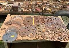 Flat of washers & saw blades