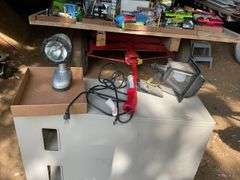 Spotlight, work light, and entry lights