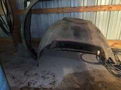 Fender And Inner Fender Well For Vintage Heavy Truck