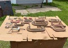 Flat of C-Clamps