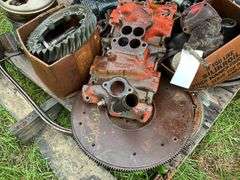 Assorted Automotive Parts, Differential Parts, Heater Core, GM V8 Manifold