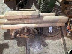 Ford Model T/A Parts - Wooden Spoked Wheel, Window Frames, Roof Vinyl