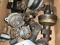 Ford Model T/A Parts - !irror Brackets, Gauge Clock, other parts