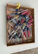Flat of craftsman screwdrivers