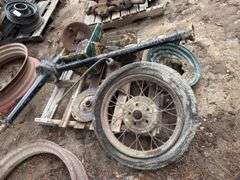 Ford Model T/A Parts - Transmission parts, differential with driveshaft, br