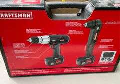 Craftsman 19.2V drill driver & right angle drill