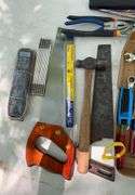 hand saws, tape measures, misc tools